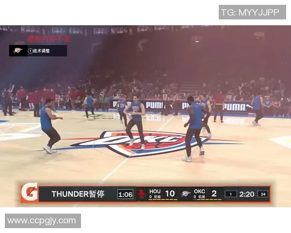 雷霆与火箭激战正酣现场直播全程回顾与精彩瞬间分享